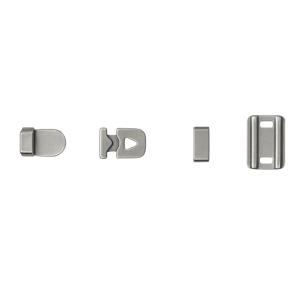 Silver trouser hooks for women's trousers AG 005 – metal fasteners