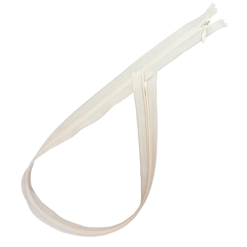 Beige invisible zippers #3 TAT TF031 – 4 8 and 49 cm closed-end