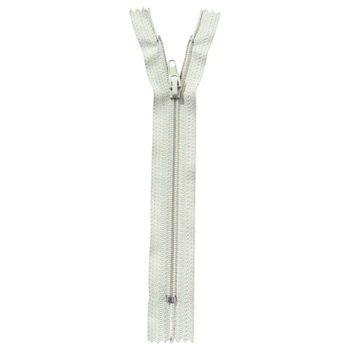 Beige coil zippers #3 TAT TF334 – 10, 11, 13, 14, 15 cm non-separable