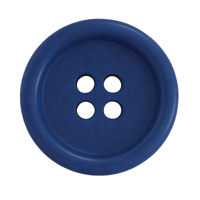 Blue Corozo 4-hole buttons CB5001