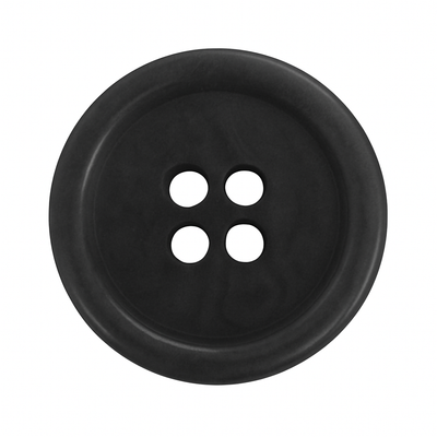 Dark grey corozo buttons CB5001 with 4 holes