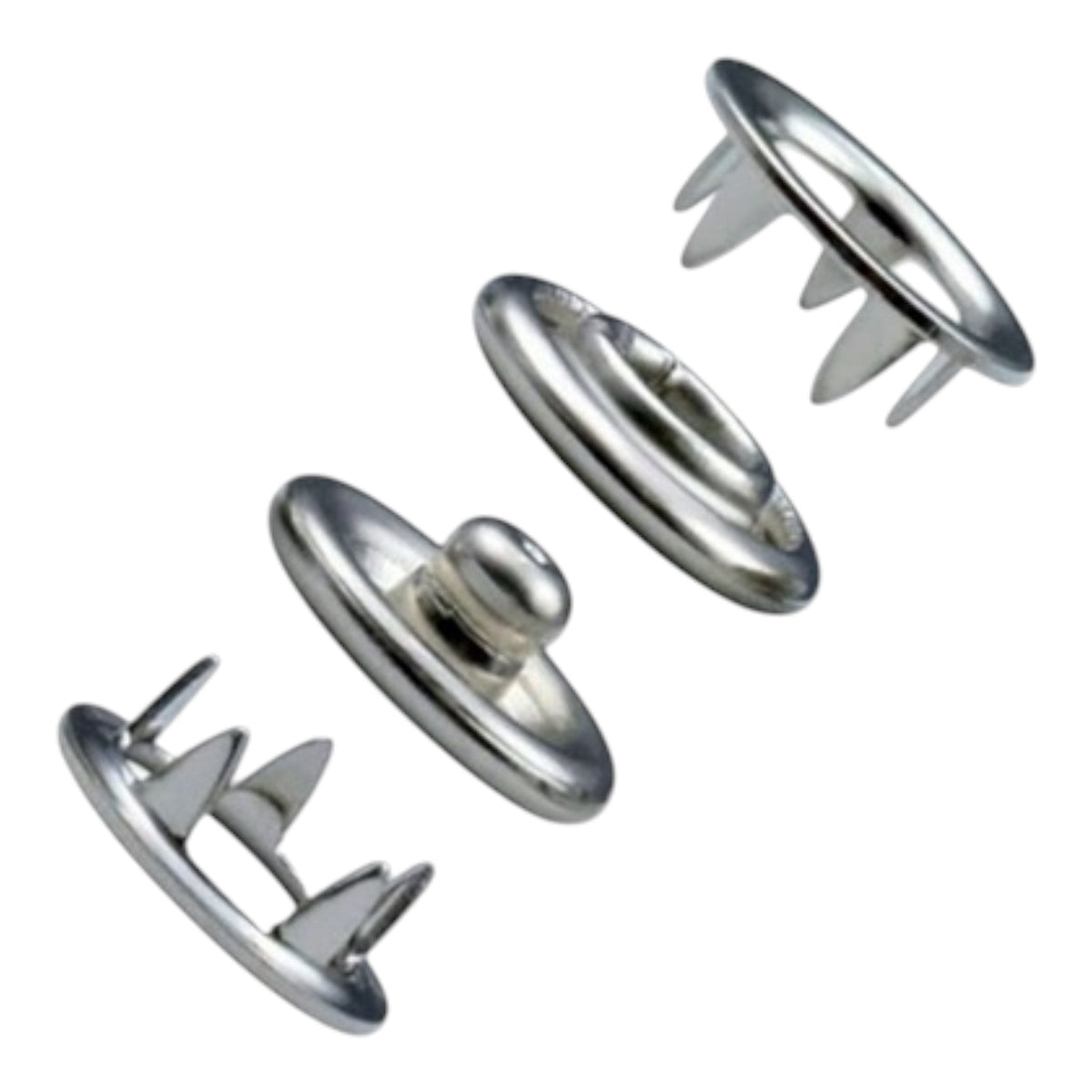 Chicco snap fasteners OR0006A0-100 – 10 mm Nickel Free