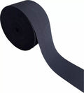 Широк тъкан ластик черен