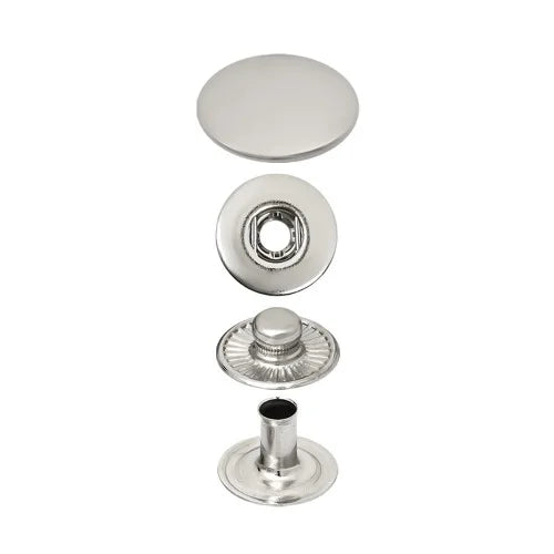 Classic snap fasteners SB 0003 Nickel Free – 4-piece set