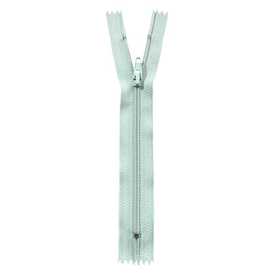 Grey spiral zippers #3 TAT TF831 – 15 cm non-separating