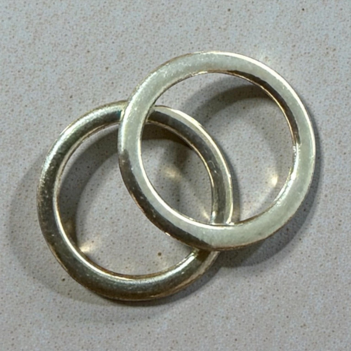 Малки метални халки H133 – 0.7 см Col 406 Light Gold