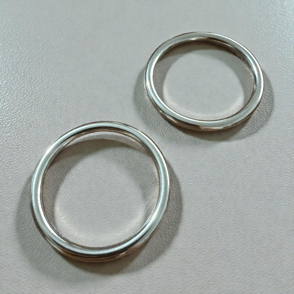 Luxury metal rings 41PB0012 – 3 cm Nickel Free