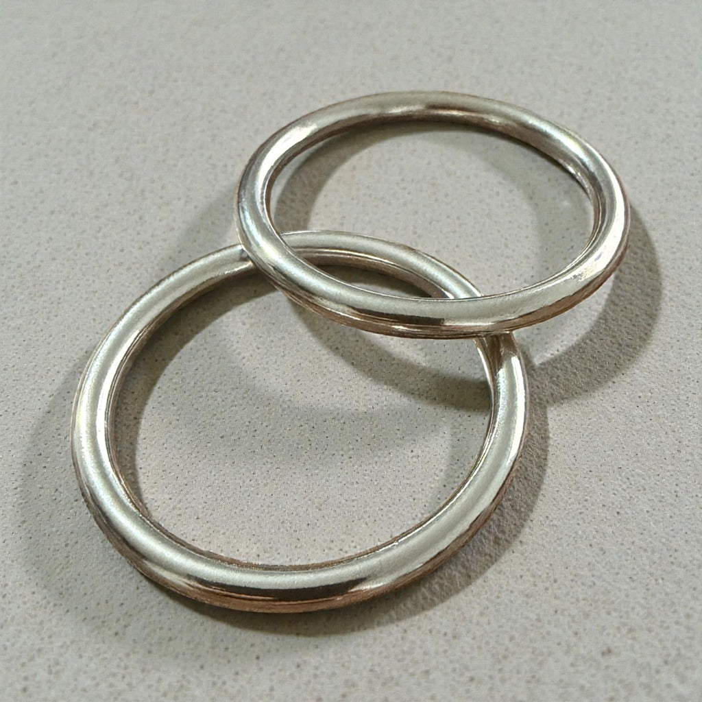 Luxury metal rings 41PB0012 – 3 cm Nickel Free