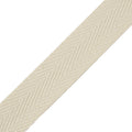 Cotton herringbone tape beige HR0003