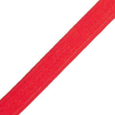 Cotton herringbone tape red HR0006