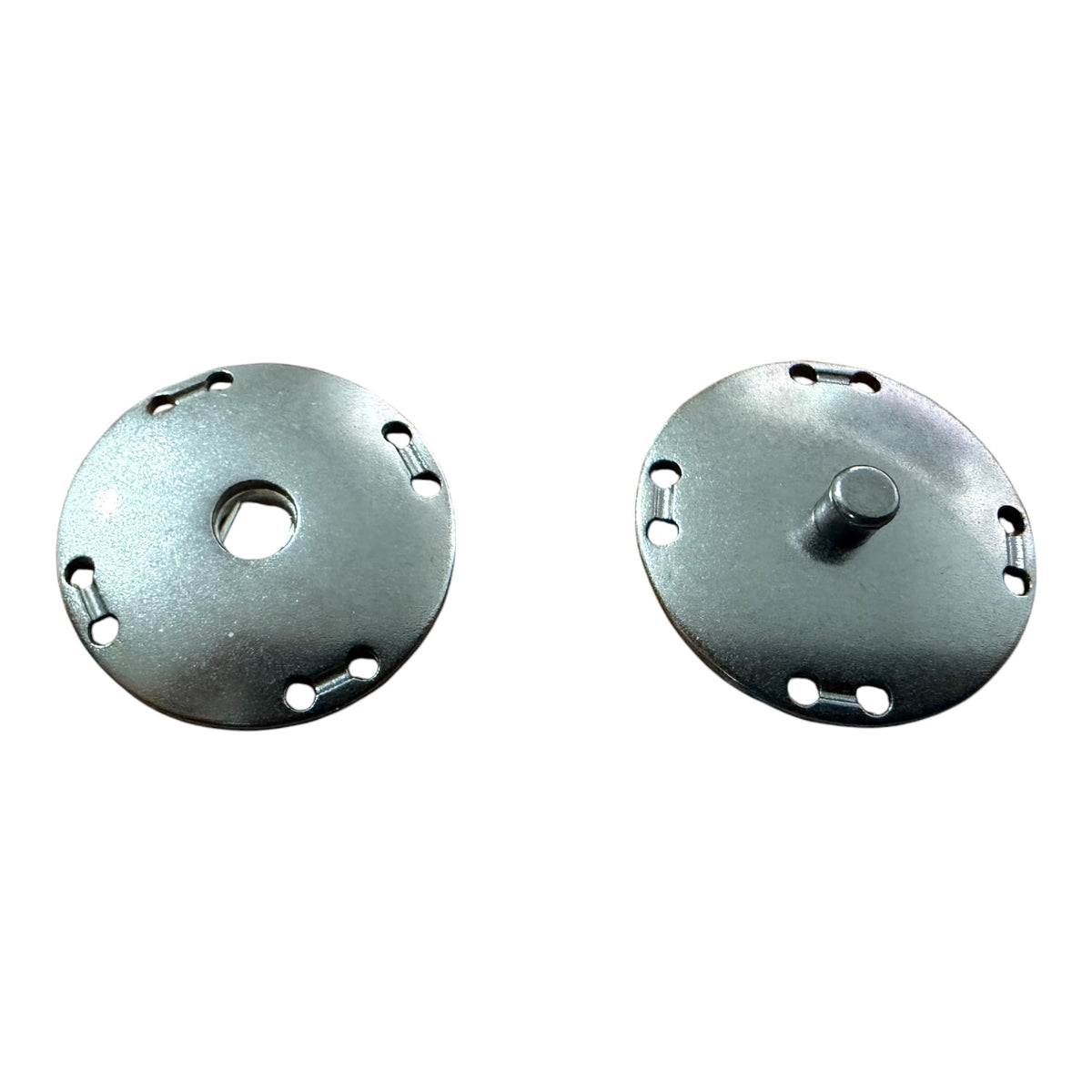 Luxury sew-on snap fasteners 47105 – 20 mm Gun Metal matte