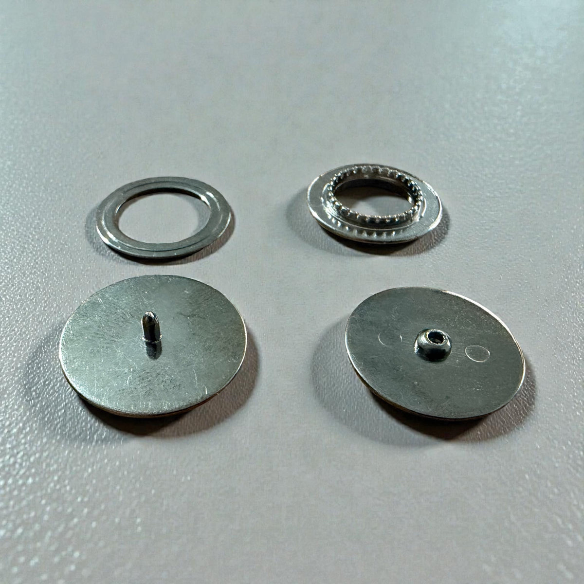 Luxury snap buttons 52483 – 22 mm Gun Metal
