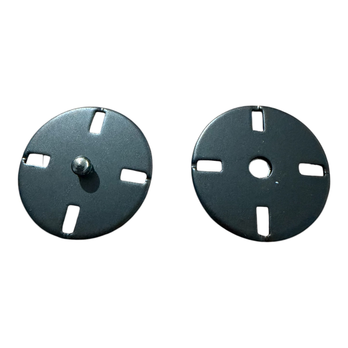 Luxury sew-on snap buttons MC 333 – 23 mm Black Oxide