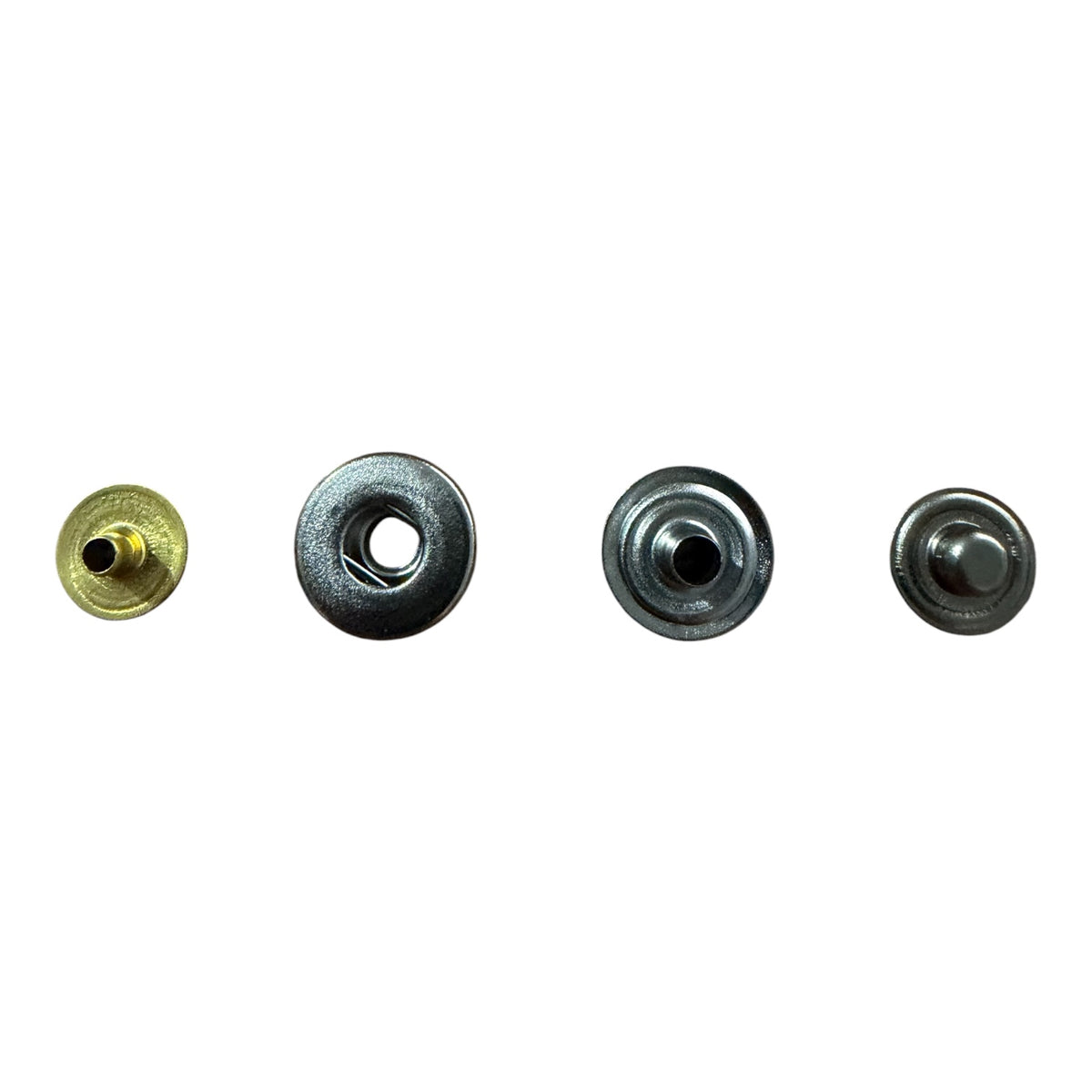 AF1 GAF Hidden Press Studs – 12.5 mm Gun Metal