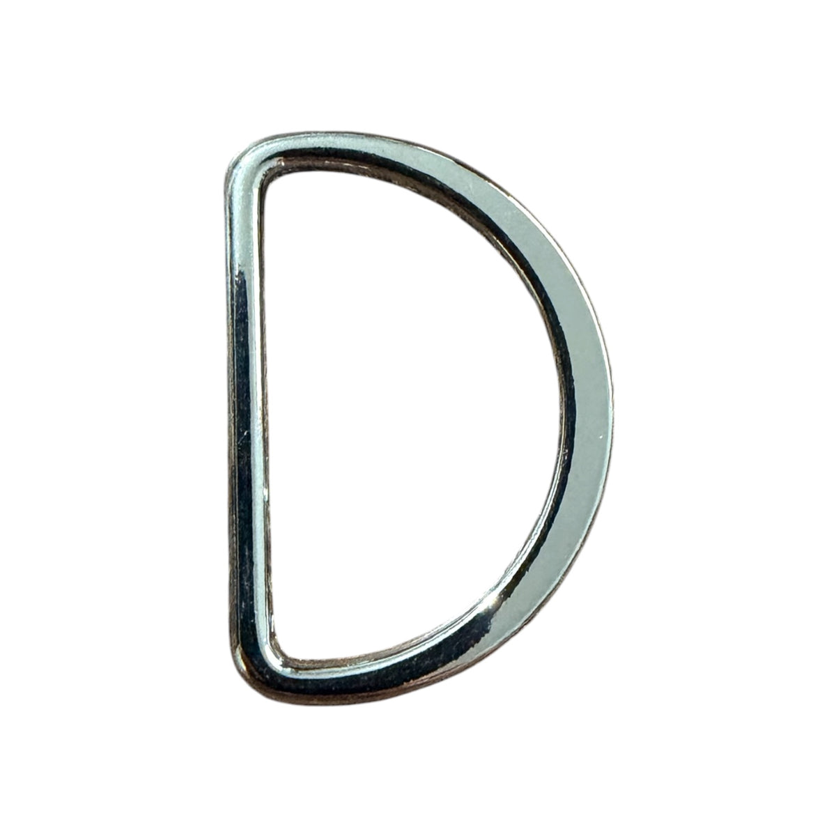 Плоски метални полу-халки 108-PE – 2 см Nickel Free