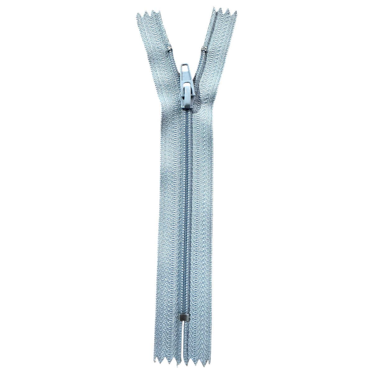 Grey coil zippers No. 3 TAT TF330 – 13 cm non-separating