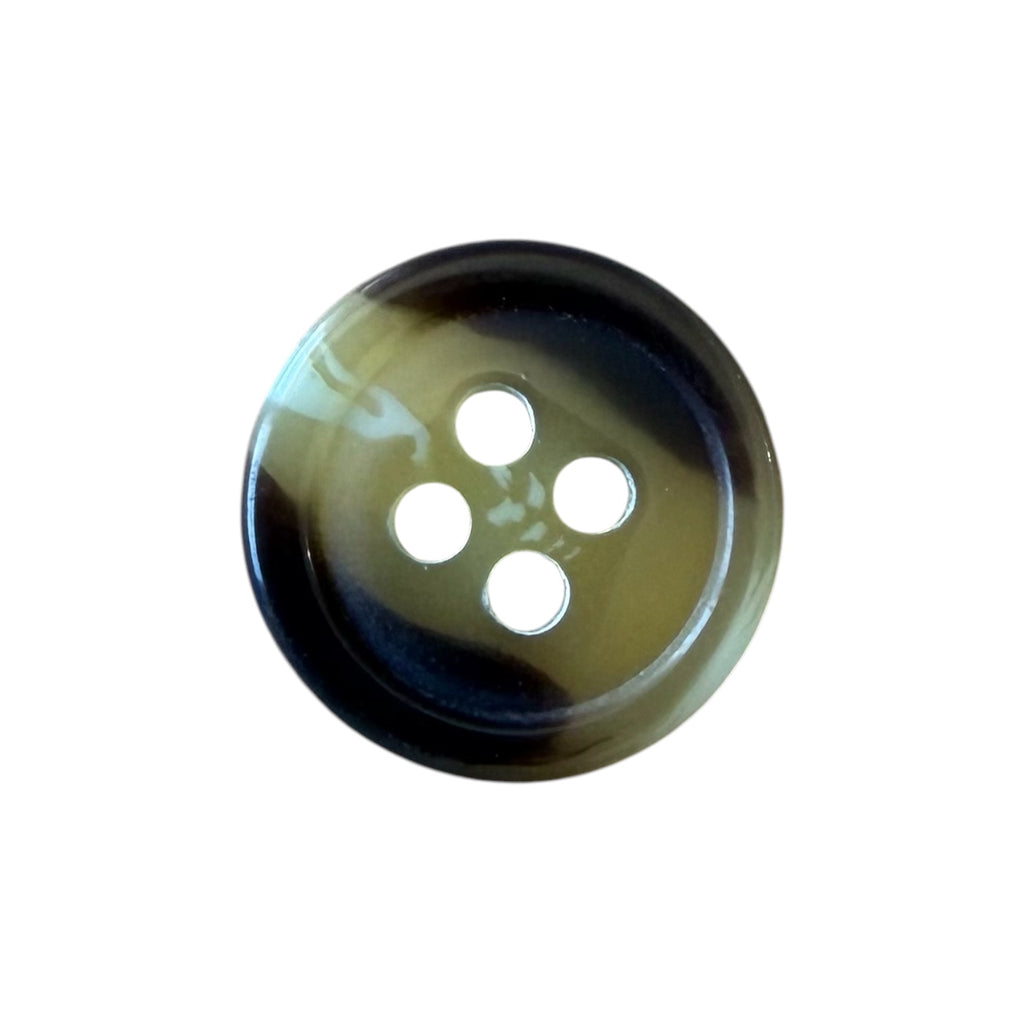 Melange buttons AY 847 – for shirts, brown with a light pattern (11 mm and 12 mm)