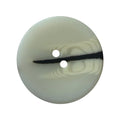 Melange polyester buttons with stripe PG 292 Col 4 – matte white