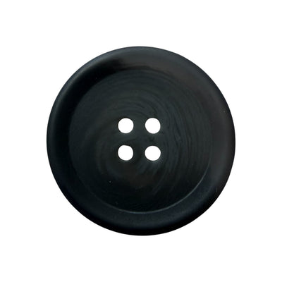 Melange polyester buttons PG 265 Col 1 – matte black