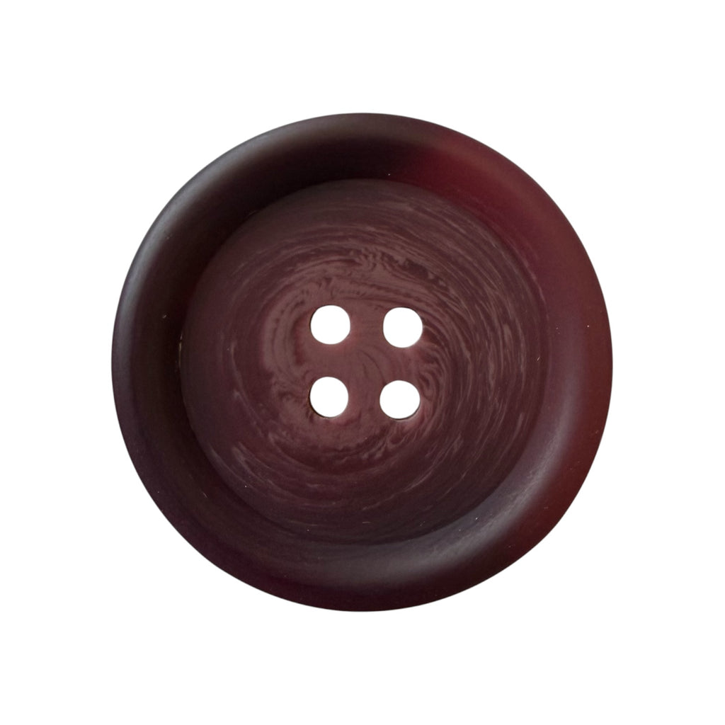 Melange polyester buttons PG 265 Col 6 – matte burgundy