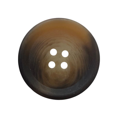 Melange polyester buttons PG 265 Col 17 – matte brown with grey pattern