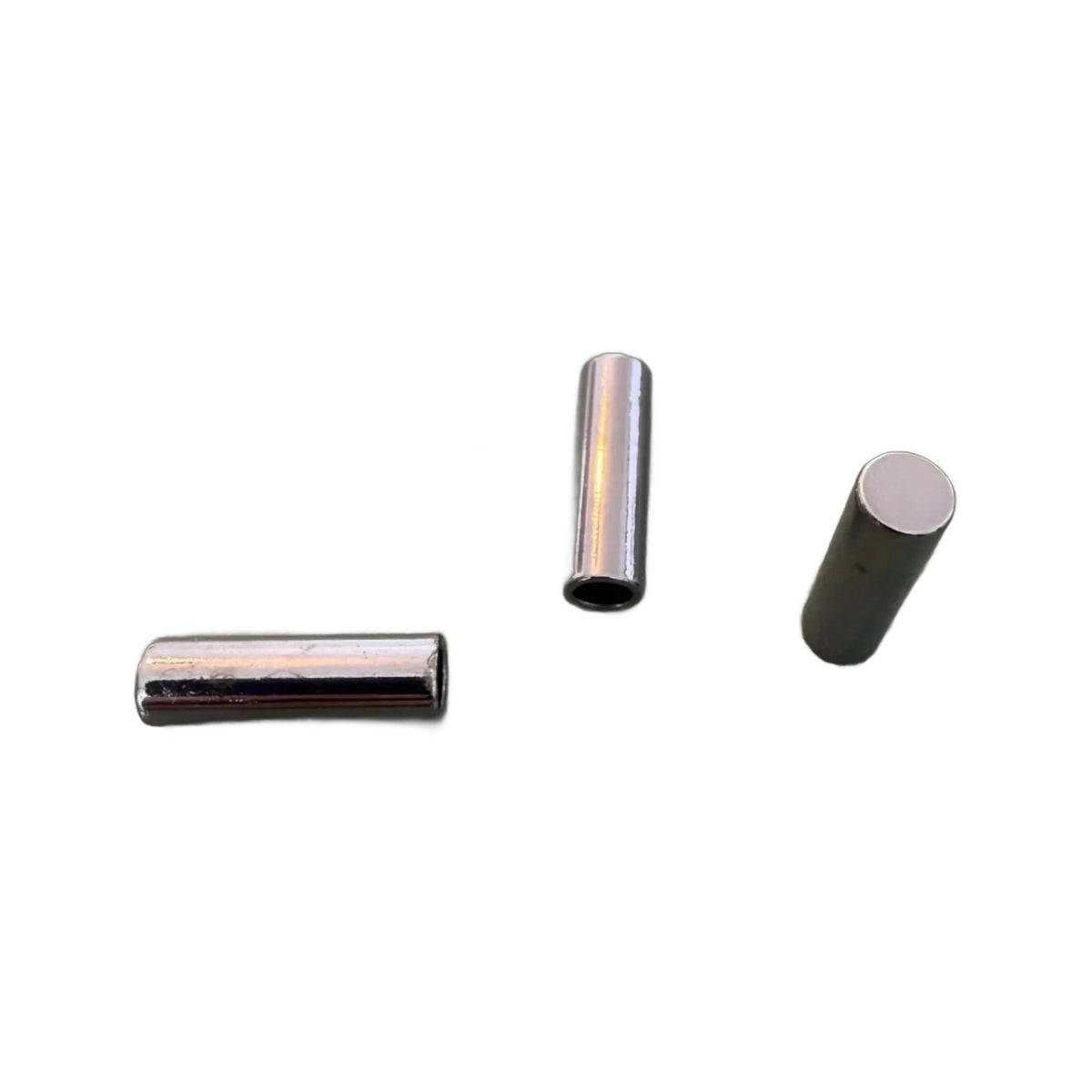 Метален накрайник Е-2252 Gun Metal 2 см – Класически модел с 1 отвор
