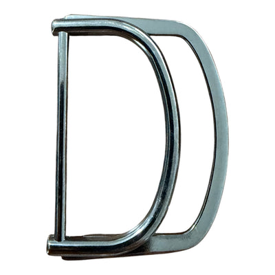 Metal buckles 51340 – 4 cm Gun Metal without prong