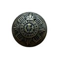 Lightweight metal brass buttons 20-046078-22 Col 2551 – Antique brass 18 mm
