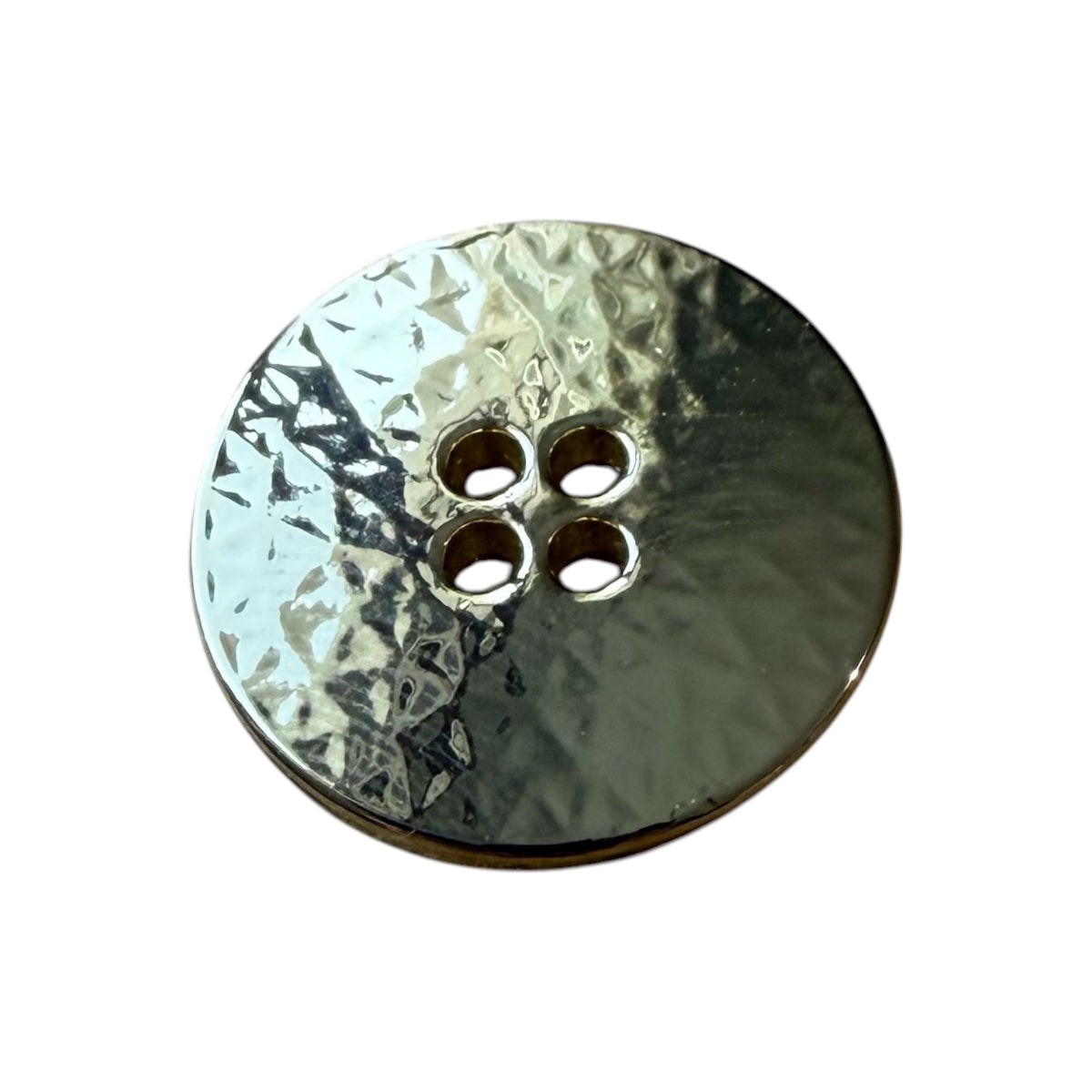 Metallic gold buttons with a unique design K1500 – 15 and 20 mm