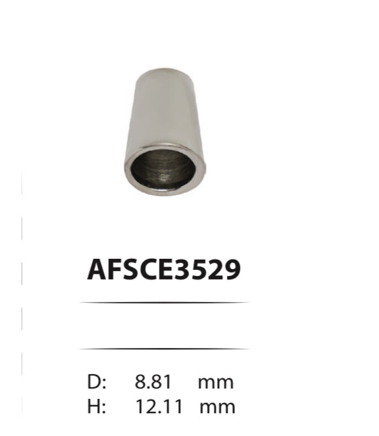 Metal cord and elastic ends 3529