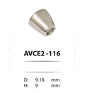 Metal cord and elastic ends 116