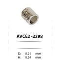 Metal cord ends for cords and elastics 2298