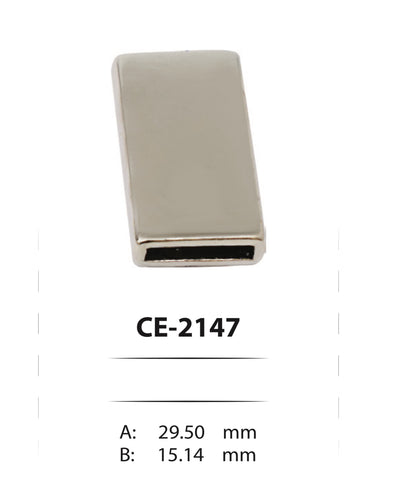 Metal cord ends for cords and elastic bands 2147