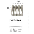 Metal cord and elastic ends 1940
