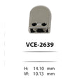 Metal cord and elastic ends 2639