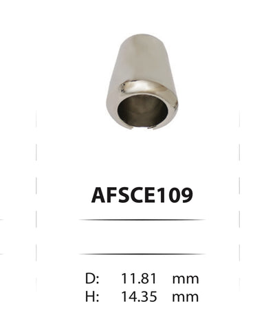 Metal cord and elastic ends 109 – length 14 mm, width 11 mm
