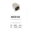 Metal cord ends for cords and elastics 102