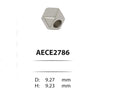 Metal cord ends for cords and elastics 2786