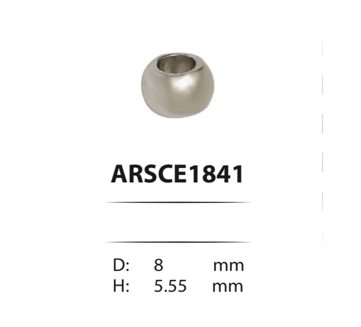 Metal cord ends and tips 1841