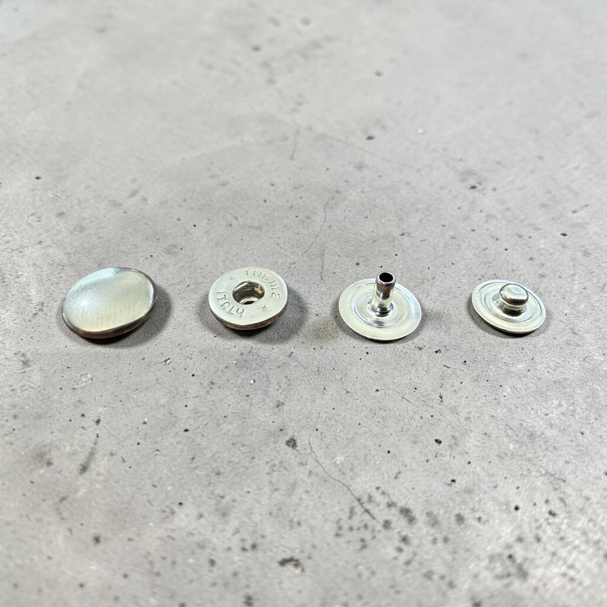 Mini snap fasteners AF-0 A2-1 – 10.5 mm Nickel Free