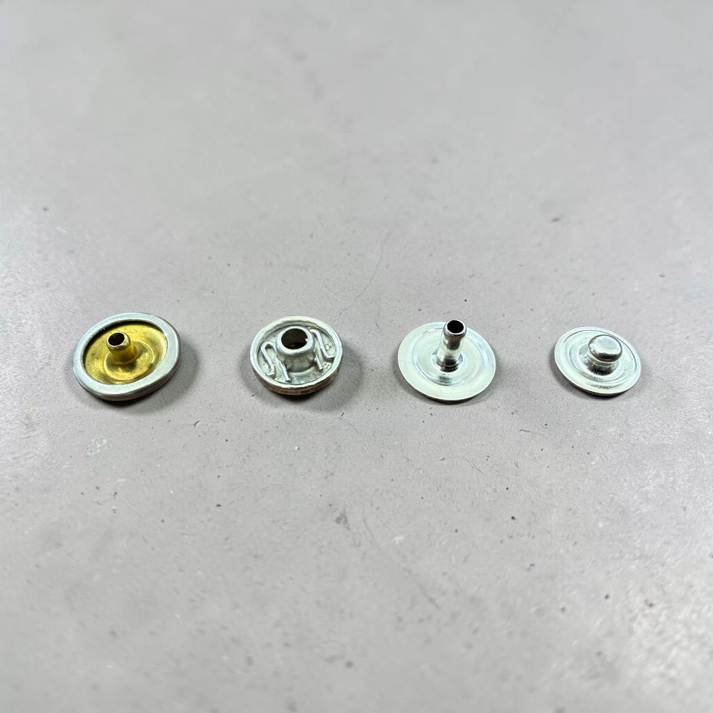 Mini snap fasteners AF-0 A2-1 – 10.5 mm Nickel Free