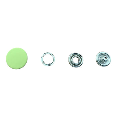 Green snap buttons OR0001AH-150 – 15 mm
