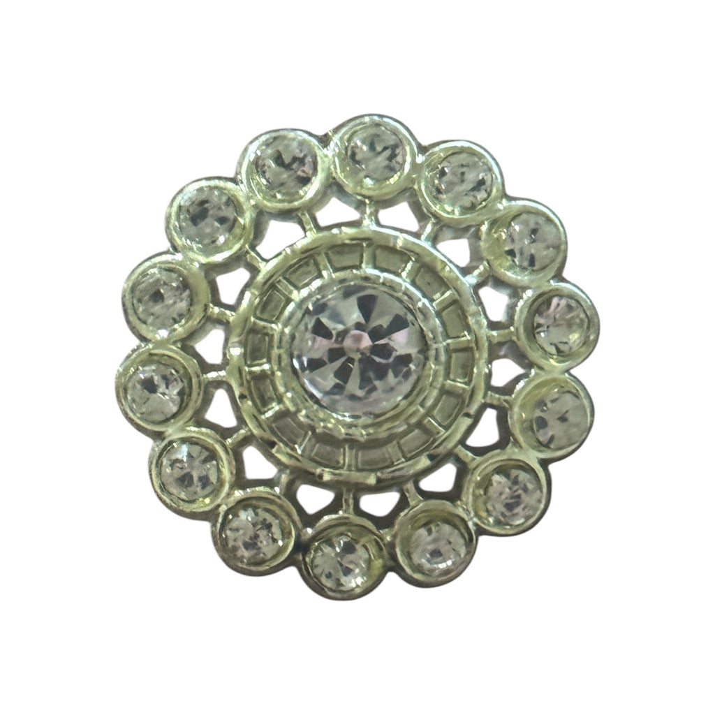 Luxury clothing buttons with crystals KL 0038