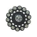 Luxury clothing buttons with crystals KL 0038