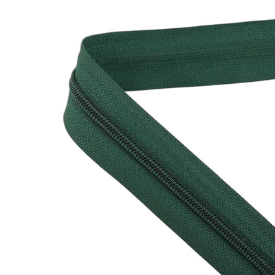 Spiral zippers green non-separable A003