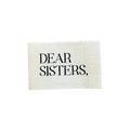 Woven label 4 cm x 2.5 cm – print on woven ribbon