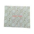 Woven label 8.5 cm x 7 cm – Gold effect, jacquard