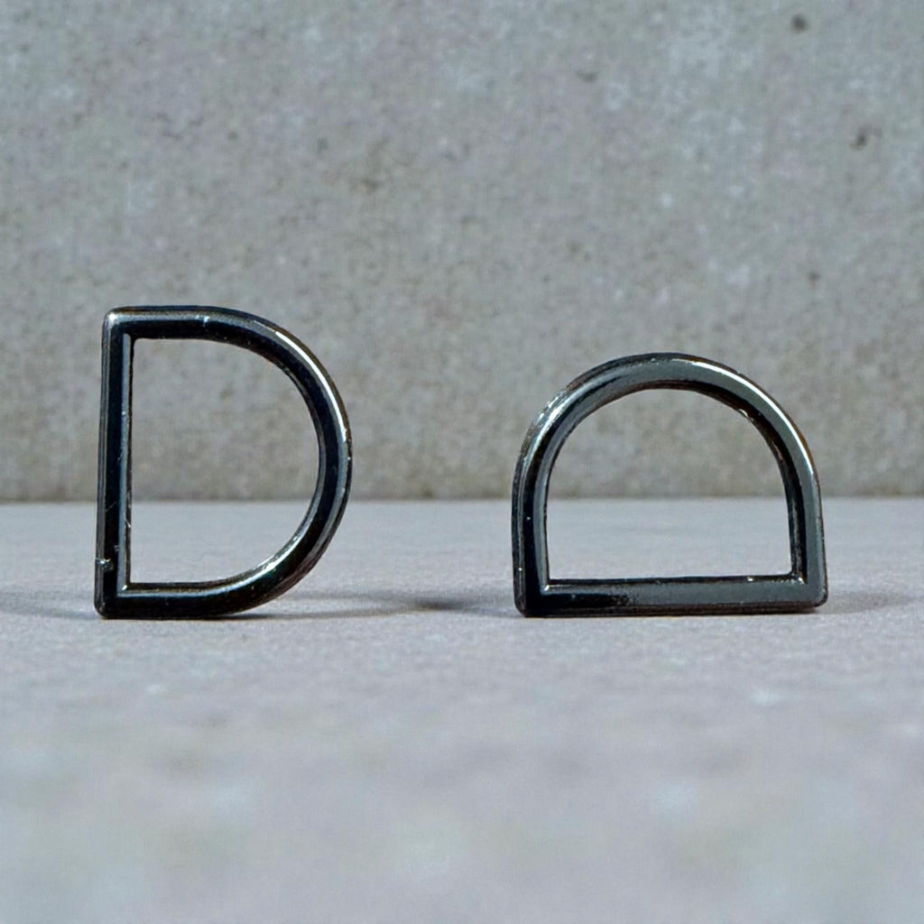 Small metal half-rings 3702A 01507 – 10 mm Gun Metal