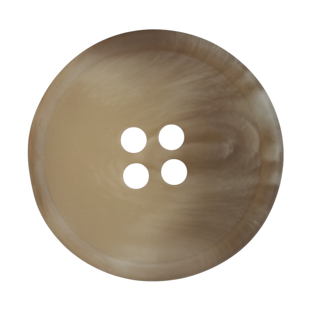 Brown mélange polyester buttons PPB0006