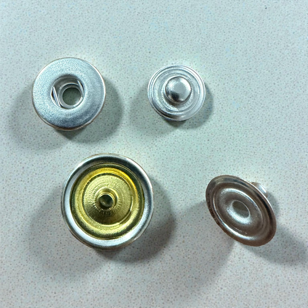 4-part snap fasteners AF-1 Col  G050 – 15 mm Nickel Free